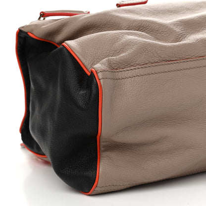Givenchy Sugar Goatskin Large Tri-Color Pandora Taupe Black Orange 10 of 10