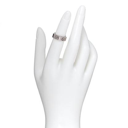 Cartier 18K White Gold 5.5mm LOVE Ring 48 4.5 2 of 4