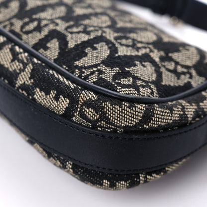 Christian Dior Monogram Shoulder Bag Pochette Blue 8 of 14