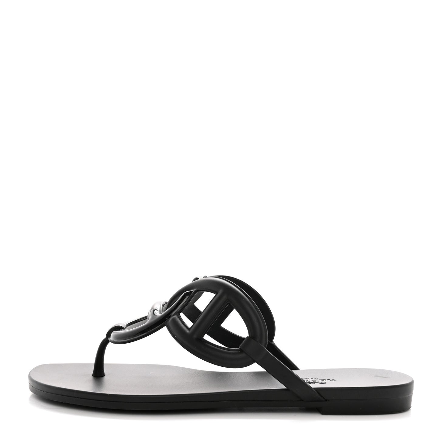 Rubber Womens Egerie Sandals 35 Black
