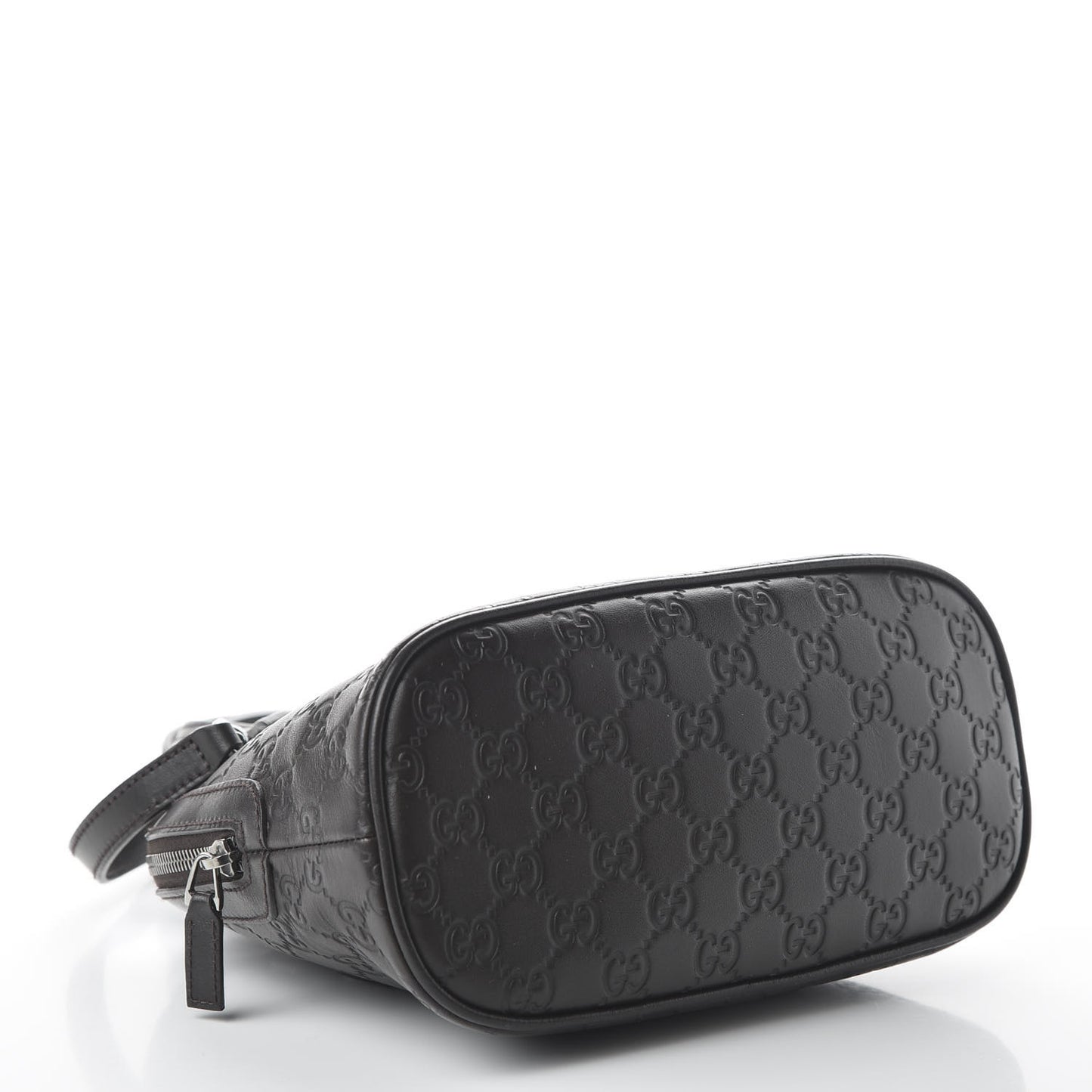 Guccissima Mini Dome Bag Dark Brown