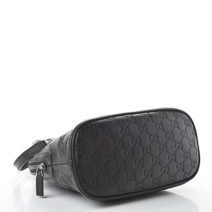 Gucci Guccissima Mini Dome Bag Dark Brown 4 of 10