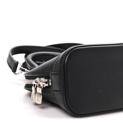 Louis Vuitton Epi Alma Nano Black 8 of 10