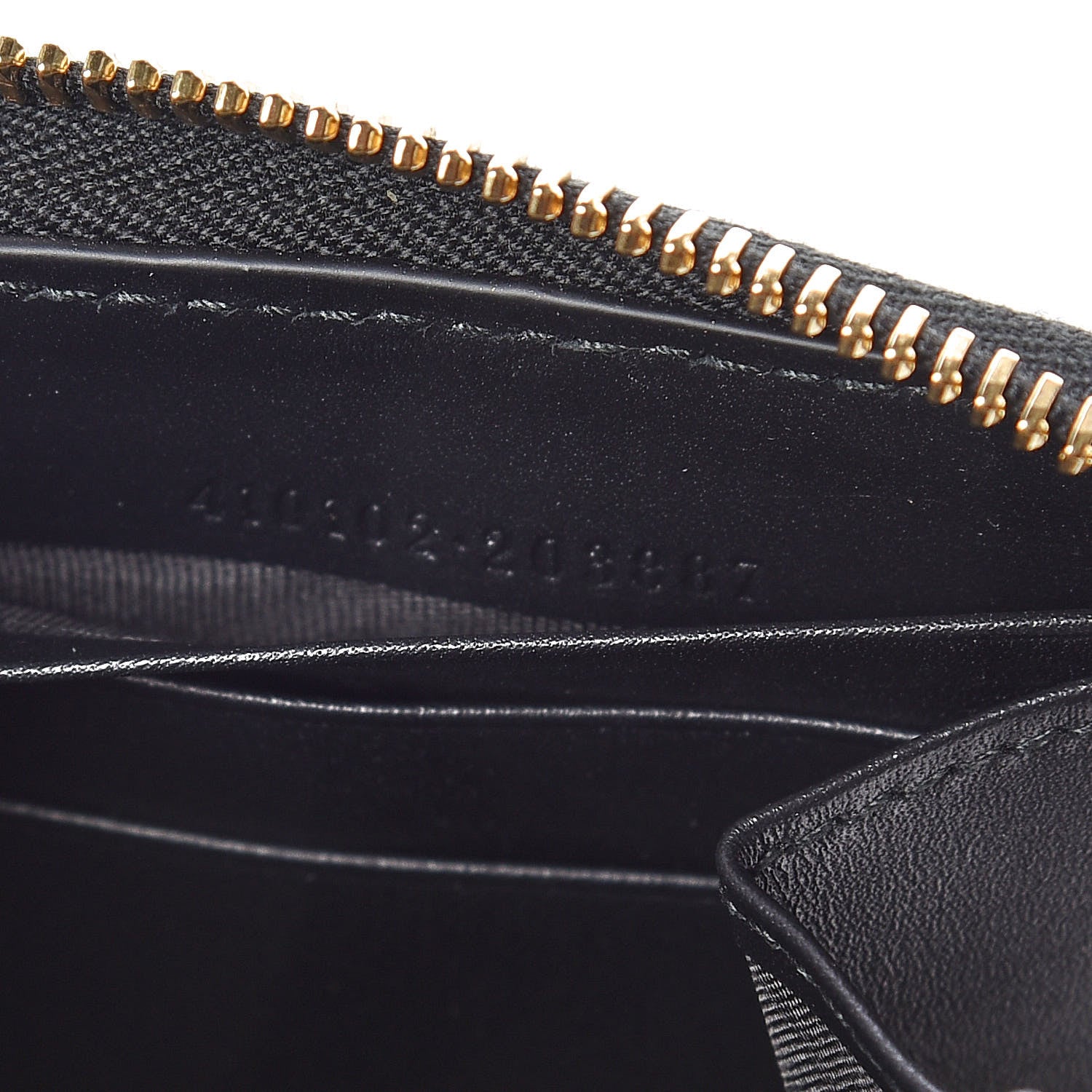 Gucci GG Supreme Monogram Bees Zip Around Wallet 7 of 10