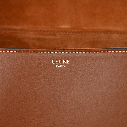 Celine Calfskin Large Soft 16 Bag Tan 6 of 9