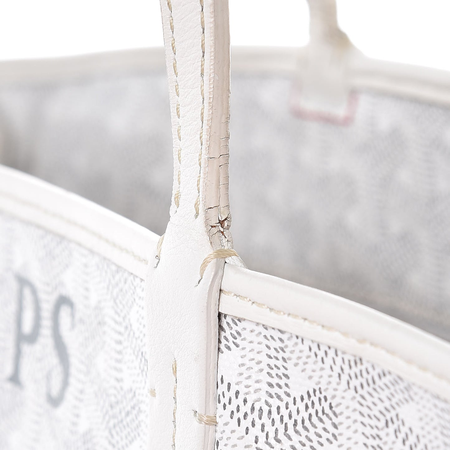Goyardine Artois PM White