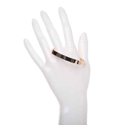 Cartier 18K Pink Gold LOVE Cuff Bracelet 16 2 of 5