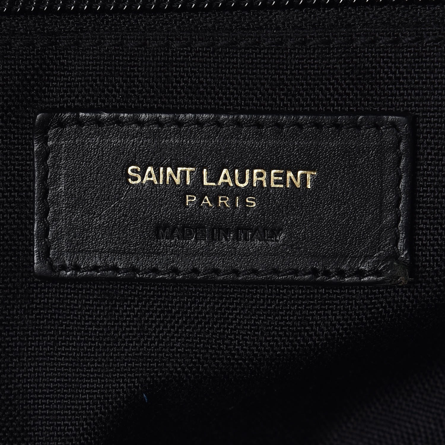 Saint Laurent Nylon Palm Tree Sunset Print Hunting Backpack Red Yellow Black 9 of 14