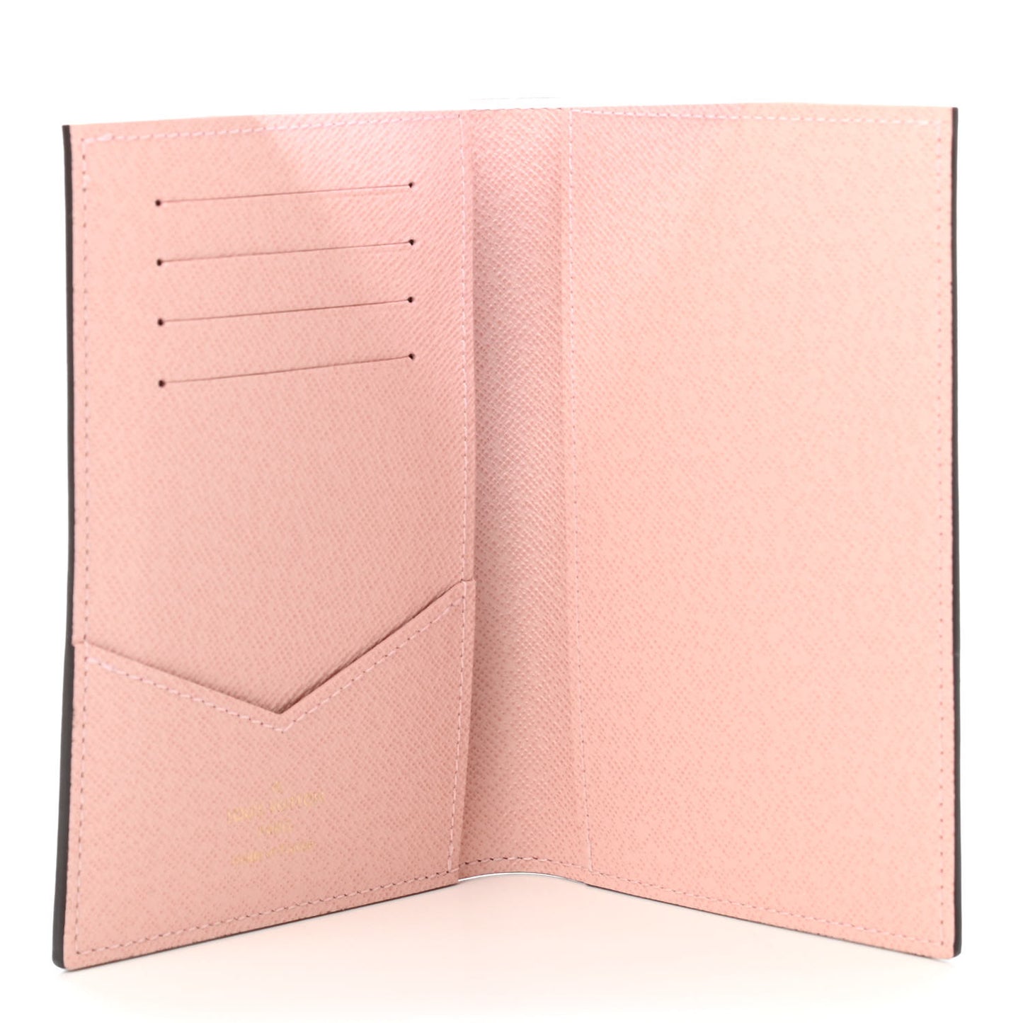 Monogram 2020 Christmas Animation Big Wheel Passport Cover Rose Ballerine