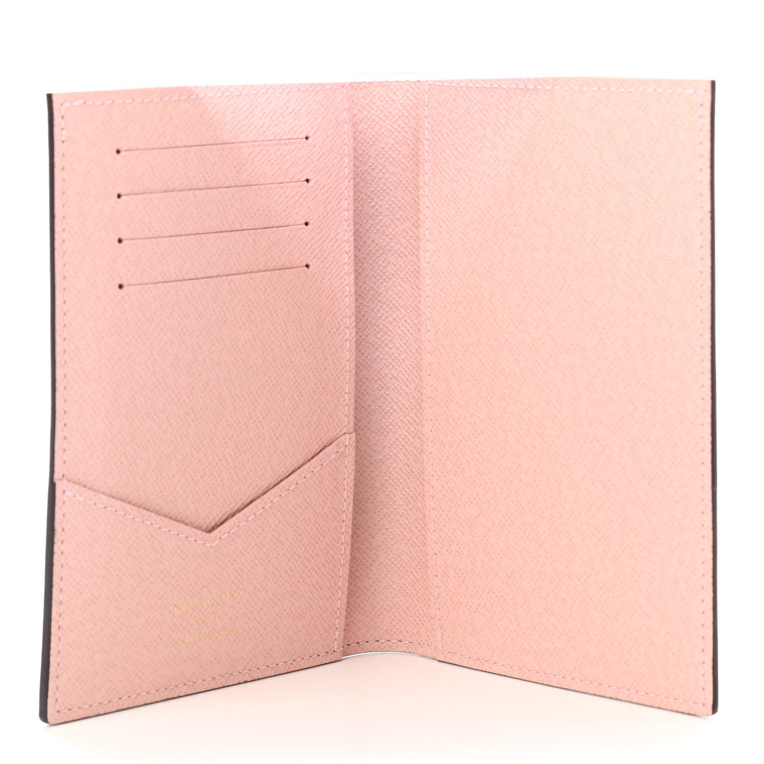 Louis Vuitton Monogram 2020 Christmas Animation Big Wheel Passport Cover Rose Ballerine 4 of 4