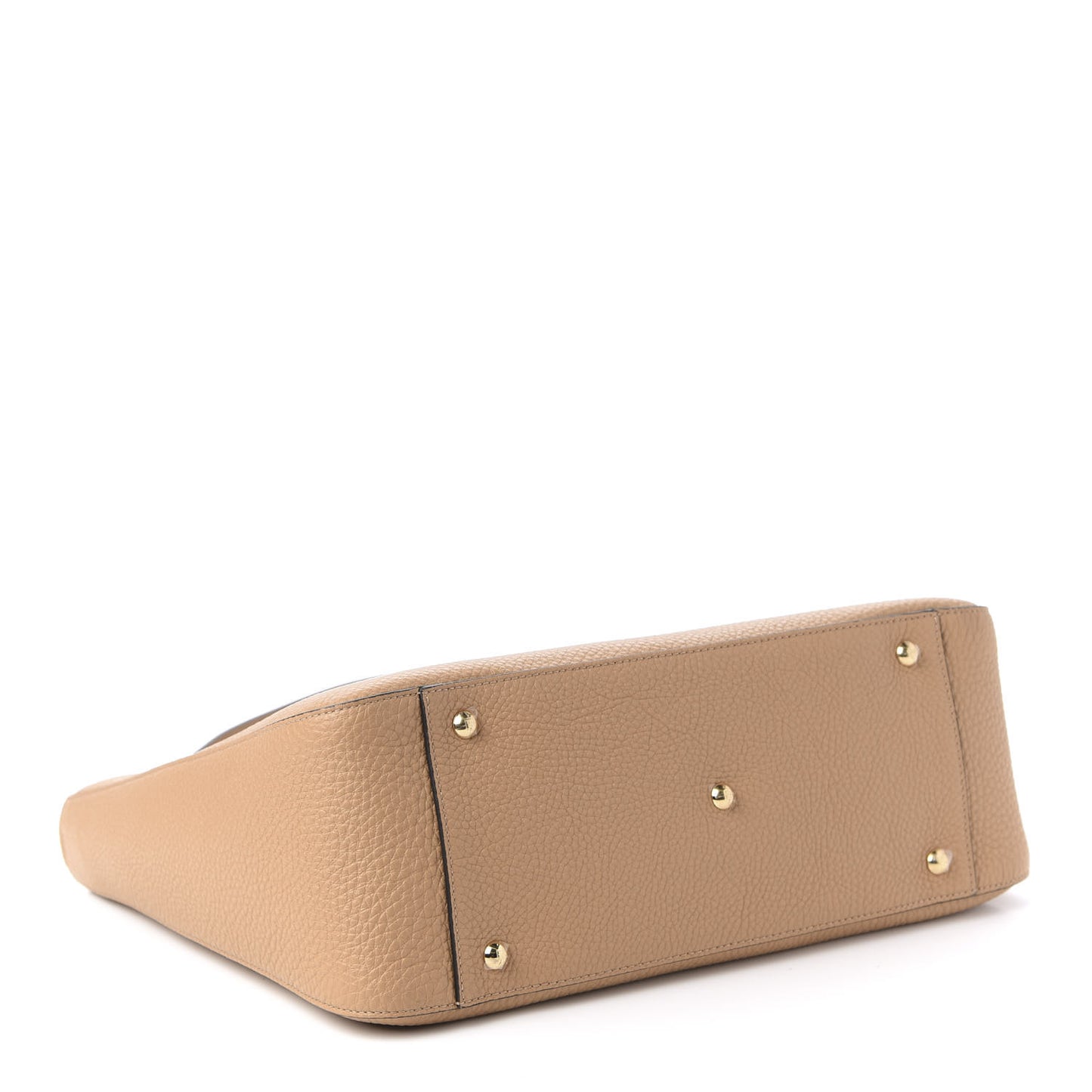 Cuoio Romano Selleria Medium FF Tote Miele Scuro