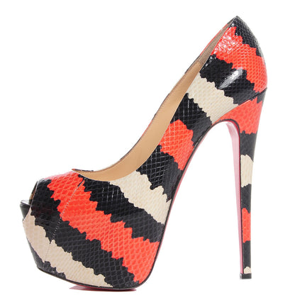 Christian Louboutin Watersnake Highness 160 Pumps 39 Multicolor 1 of 7