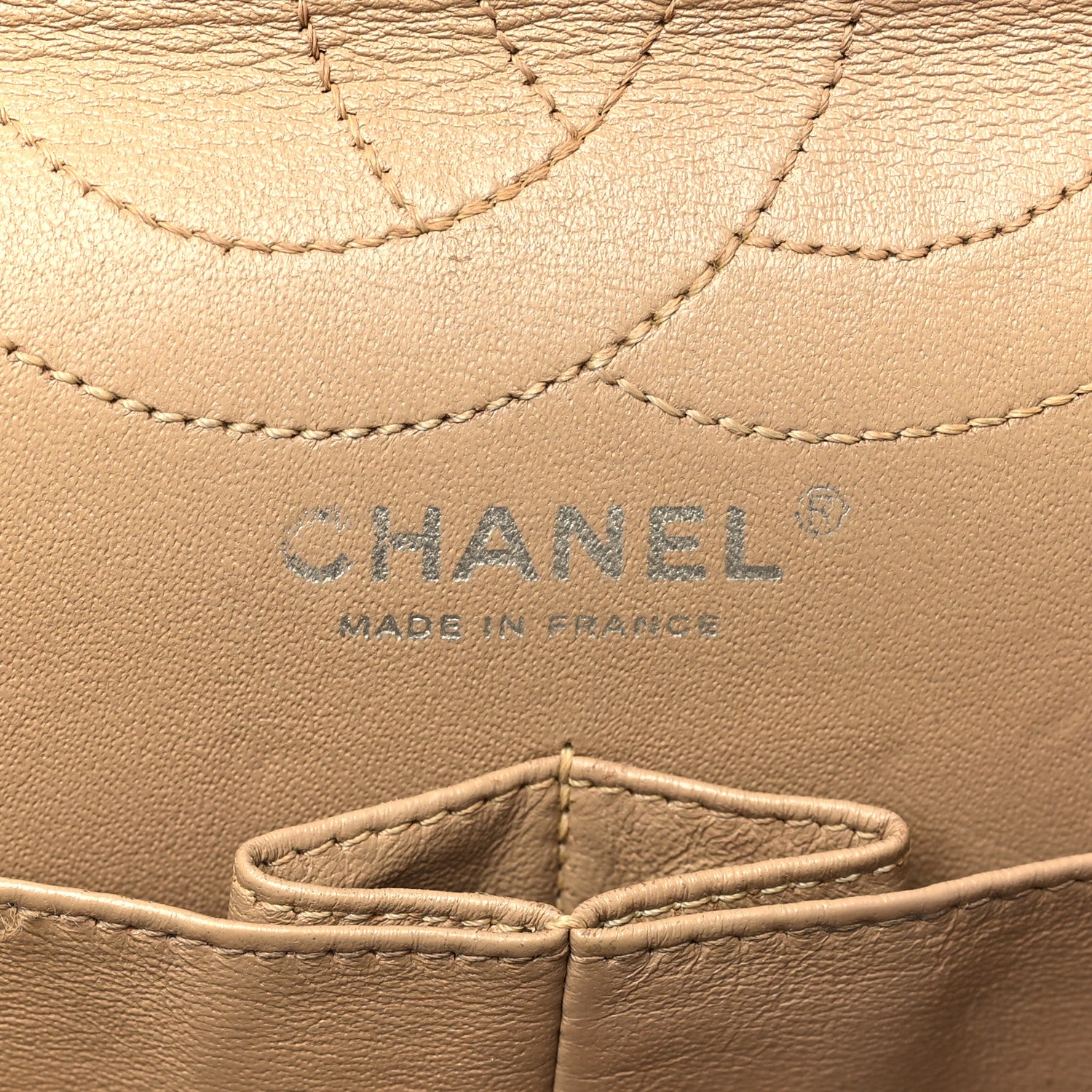 Chanel Metallic Aged Calfskin Quilted 2.55 Reissue 226 Flap Gold 6 of 10