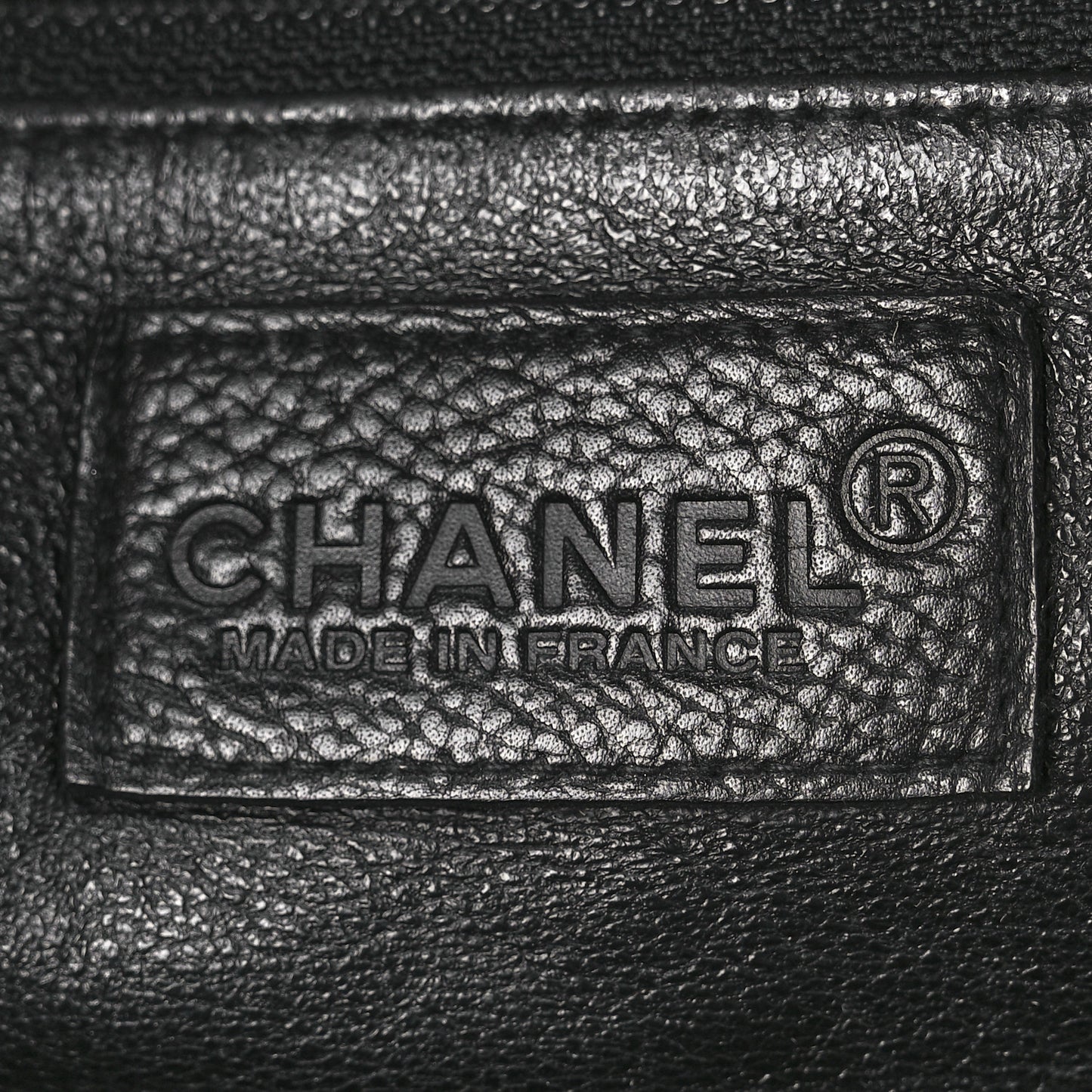 Caviar Patent Quilted Large Bowler Black