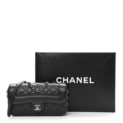 Chanel Calfskin Quilted Small Coco Corset Flap Black 12 of 12