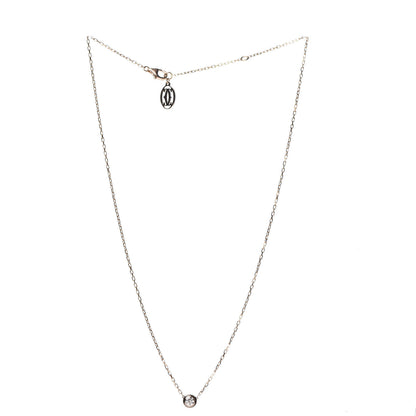 Cartier 18K Pink Gold Diamond LM D'Amour Pendant Necklace 3 of 6