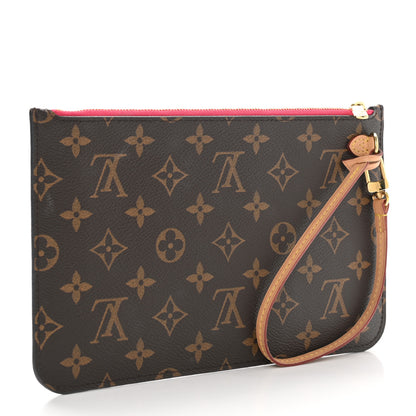 Louis Vuitton Monogram Neverfull MM GM Pochette Pivoine 3 of 7