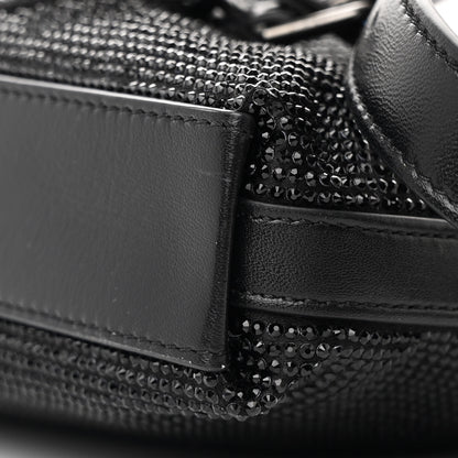 Givenchy Satin Strass Mini Voyou Boyfriend Party Bag Black 10 of 13