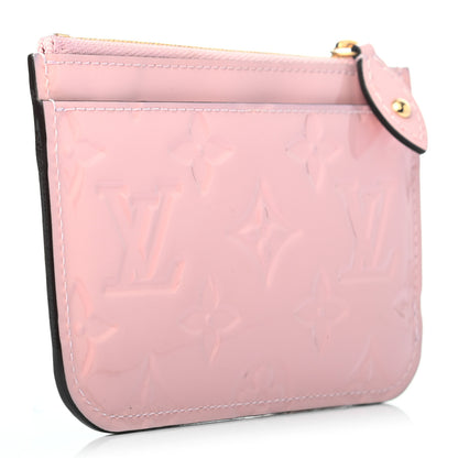 Louis Vuitton Vernis Key Pouch Rose Ballerine 3 of 7
