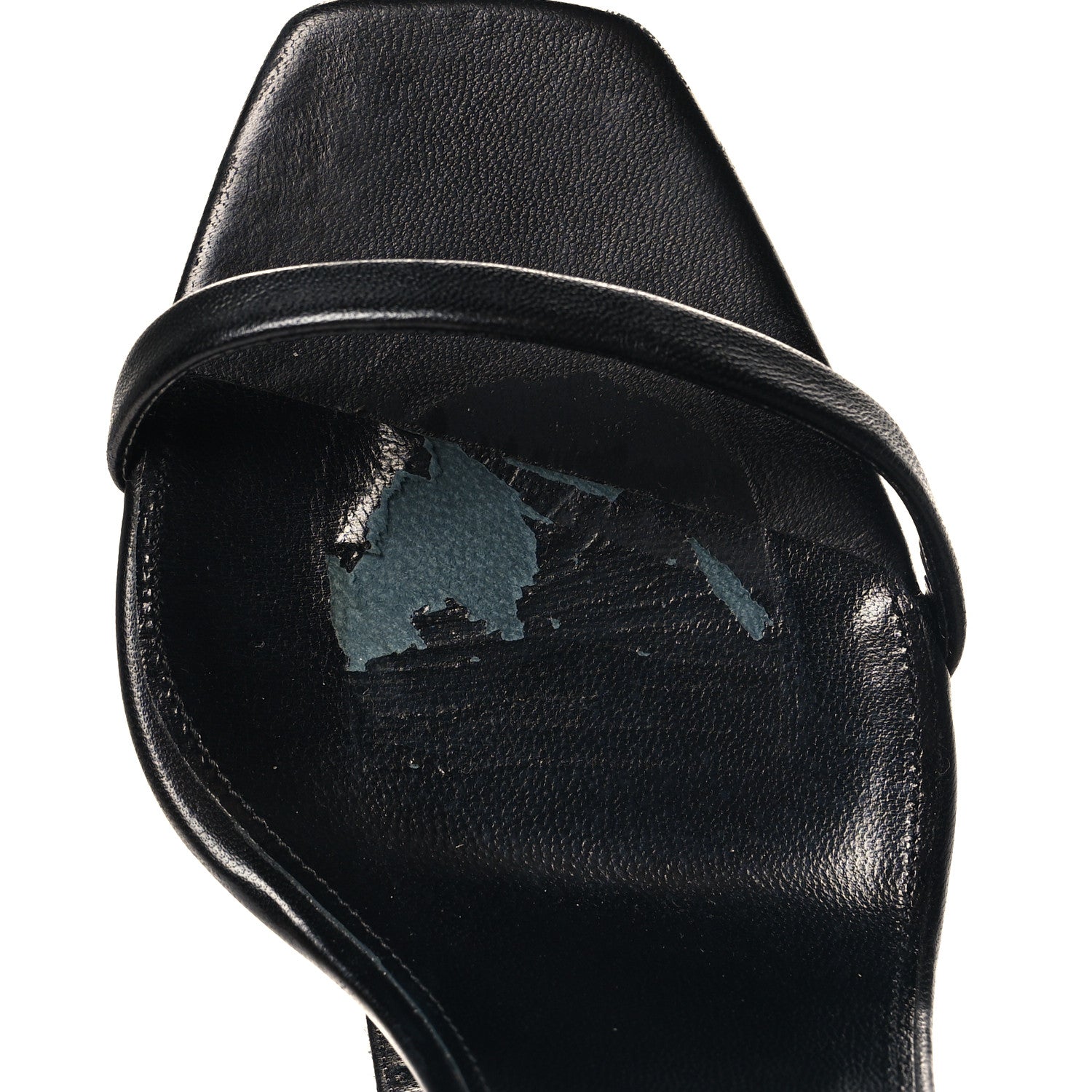 Saint Laurent Nappa Vendome Opyum 110 Sandals 39.5 Black Aged Gold 9 of 11