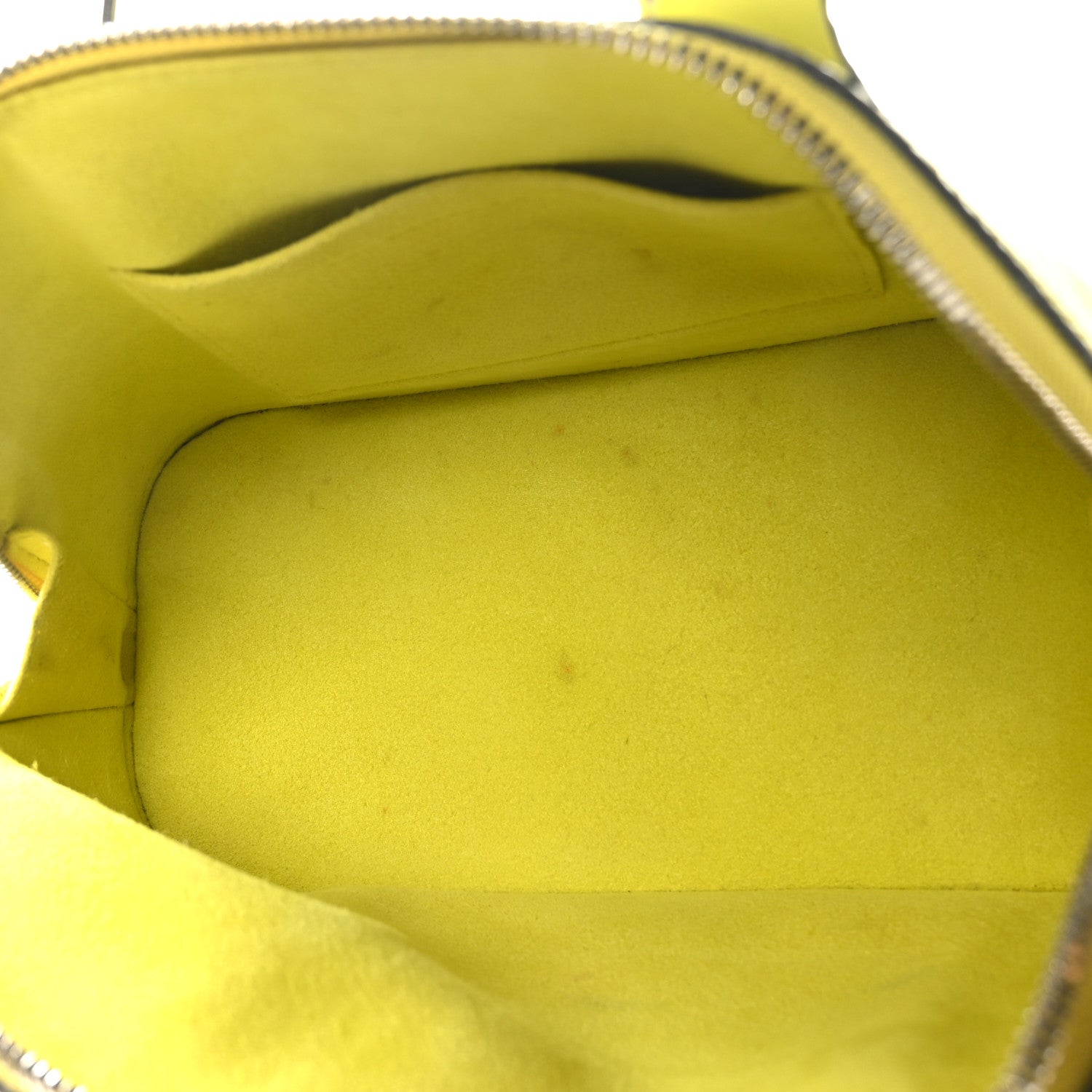 Louis Vuitton Epi Jacquard Alma BB Yellow Citron 5 of 8