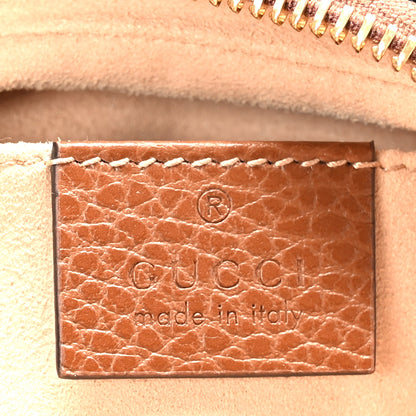 Gucci New Denim GG Monogram Dollar Calfskin Mini Ophidia Shoulder Bag Blue Tea Cuir Epilog 6 of 9