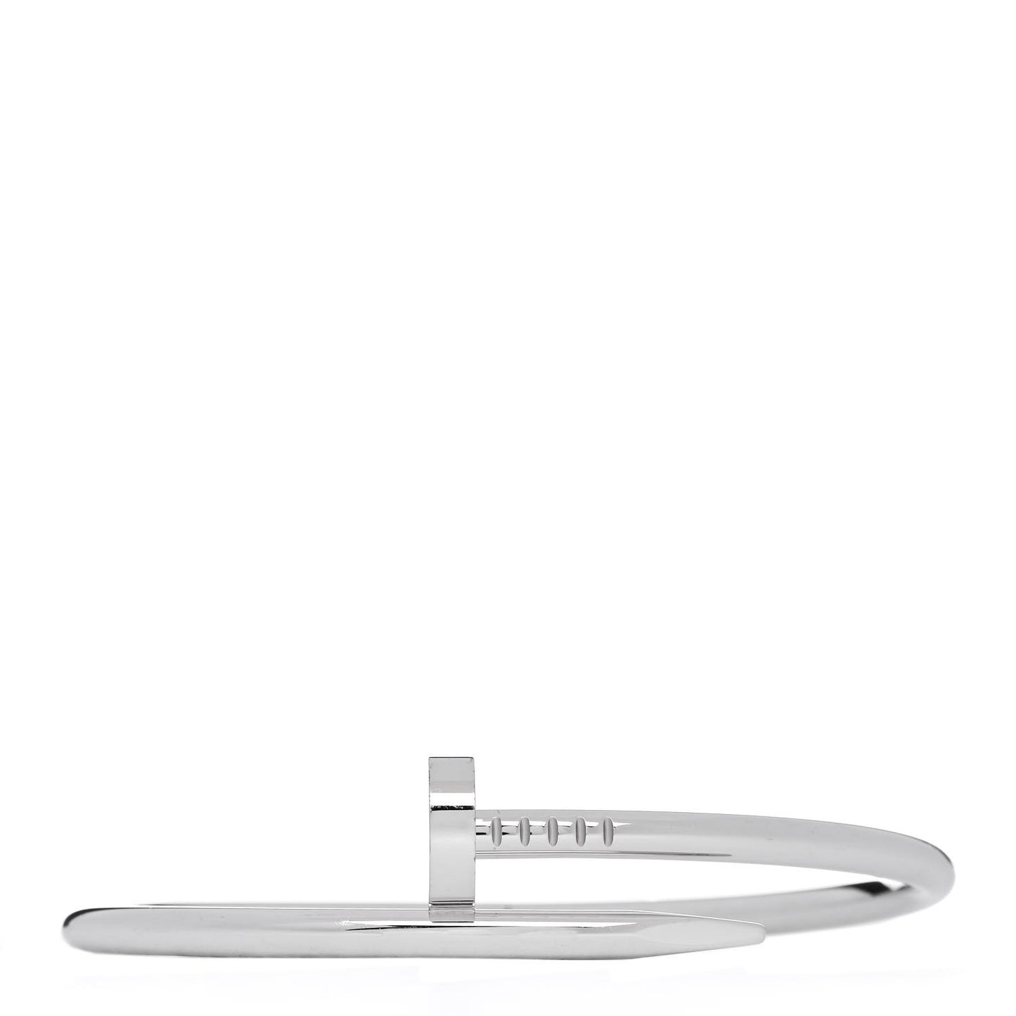 18K White Gold Juste Un Clou Bracelet 17
