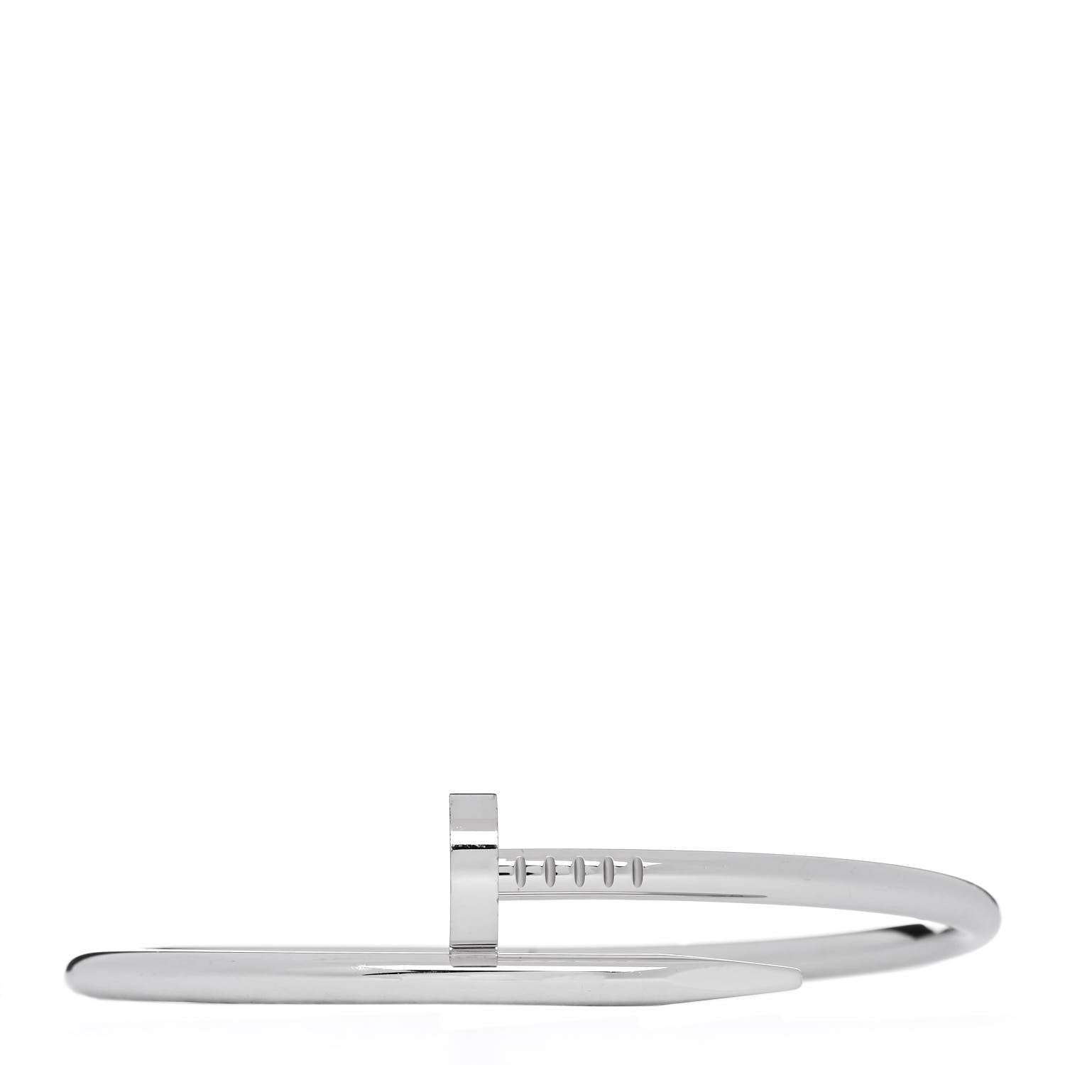 Cartier 18K White Gold Juste Un Clou Bracelet 17 1 of 4