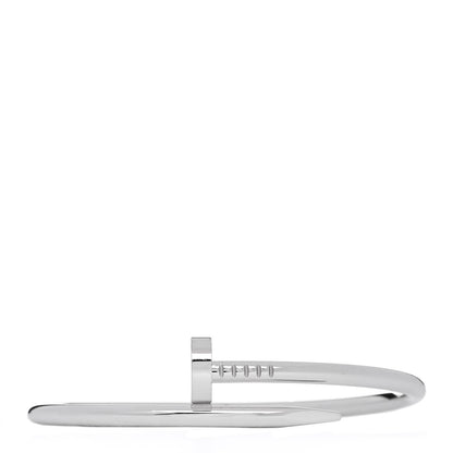Cartier 18K White Gold Juste Un Clou Bracelet 17 1 of 4