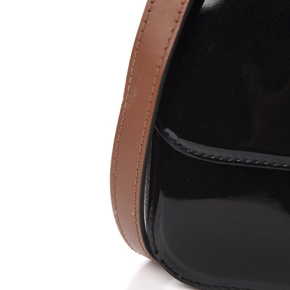 Louis Vuitton Patent Calfskin Monogram Cherrywood BB Black 9 of 10