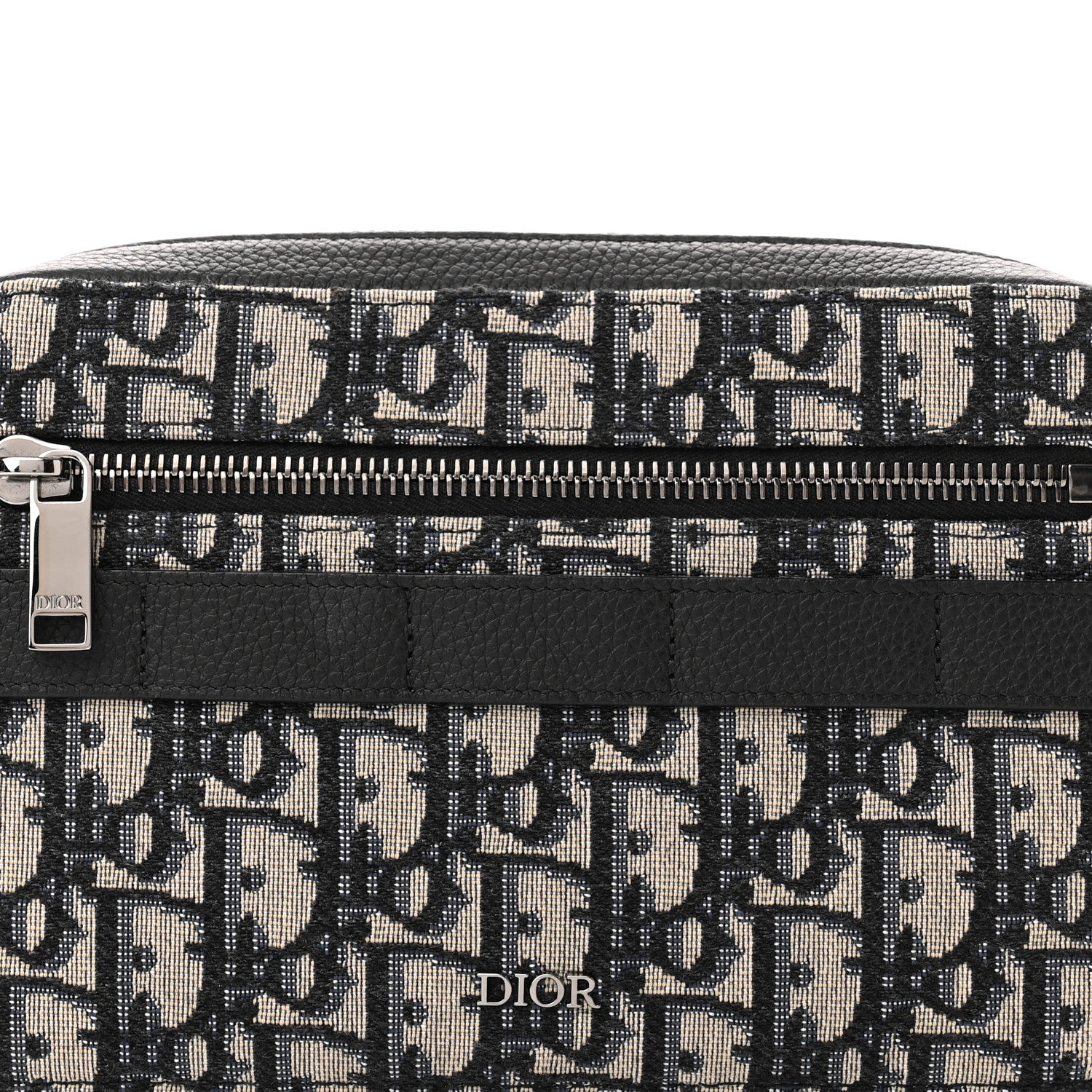 Christian Dior Oblique Safari Belt Bag Blue 7 of 9