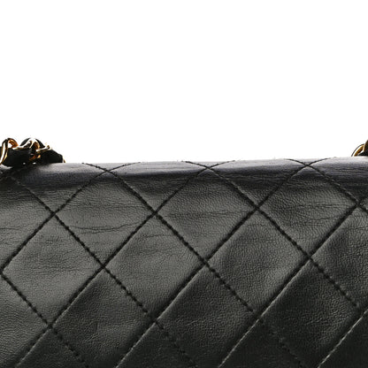 Chanel Lambskin Quilted Small Double Flap Black 24 of 28