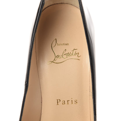 Christian Louboutin Patent Pigalle 120 Pumps 37 Black 7 of 13