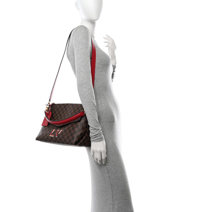 Louis Vuitton Damier Ebene Beaubourg MM Scarlet 2 of 13