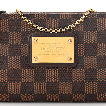 Louis Vuitton Damier Ebene Eva Clutch 8 of 11