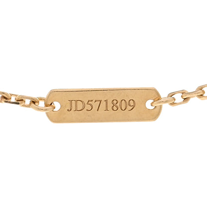 Van Cleef & Arpels 18K Yellow Gold Trace Chain Necklace 5 of 6