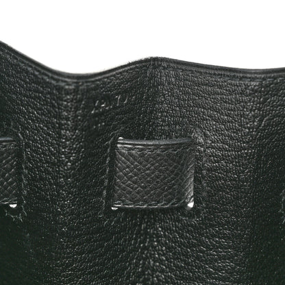 Hermes Epsom Kelly Sellier 32 Black 7 of 15