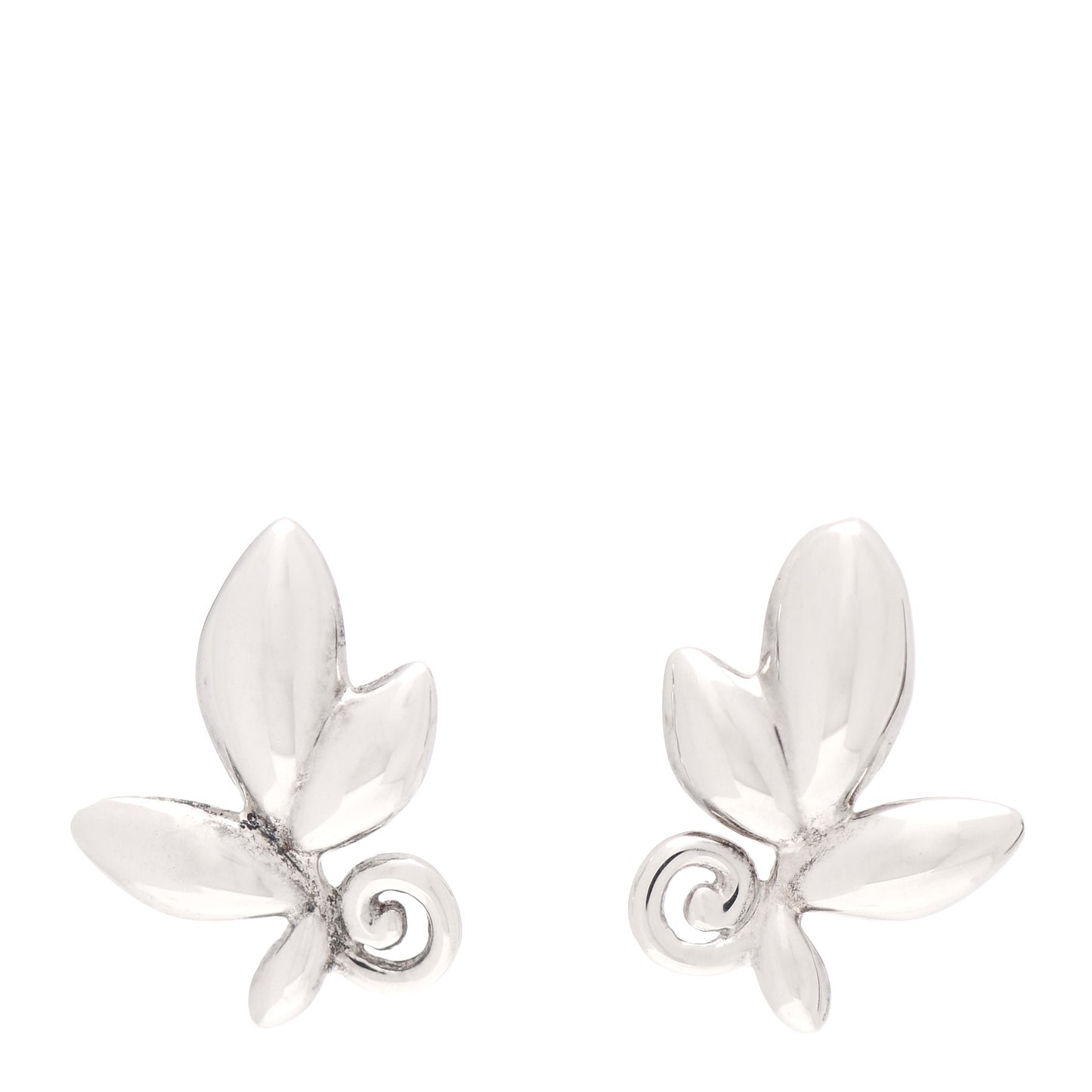 Sterling Silver Paloma Picasso Olive Leaf Earrings