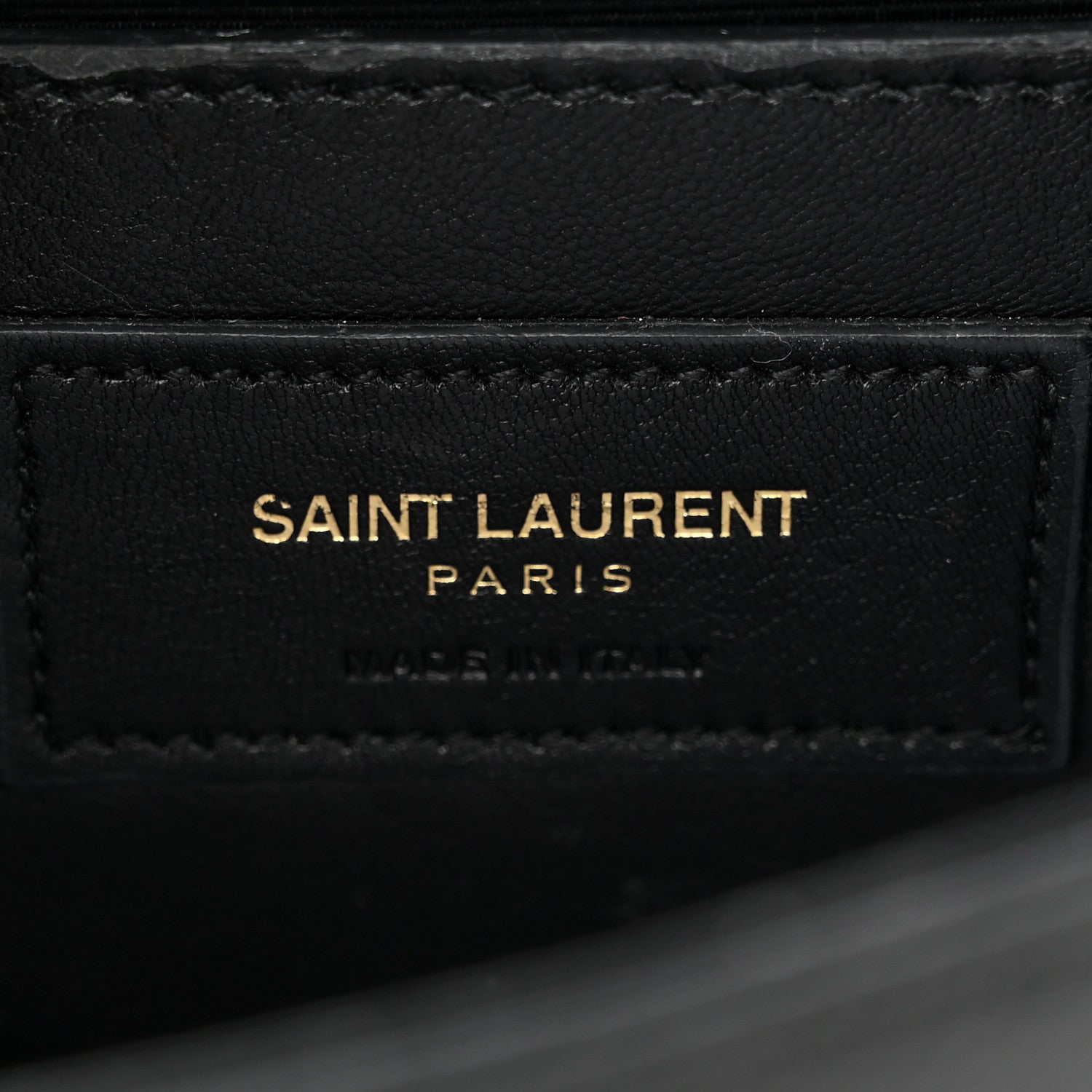Saint Laurent Grain De Poudre Small Monogram Kate Satchel Black 6 of 11