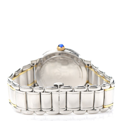 David Yurman Stainless Steel 18K Yellow Gold Diamond Bezel Mother of Pearl 38mm Classic Quartz Watch 3 of 6