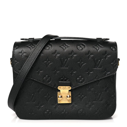 Louis Vuitton Empreinte Pochette Metis Black 1 of 10