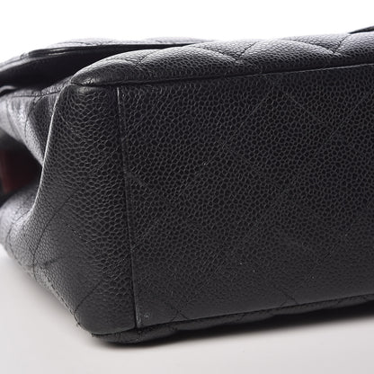 Chanel Caviar Quilted Maxi Double Flap Black 11 of 19