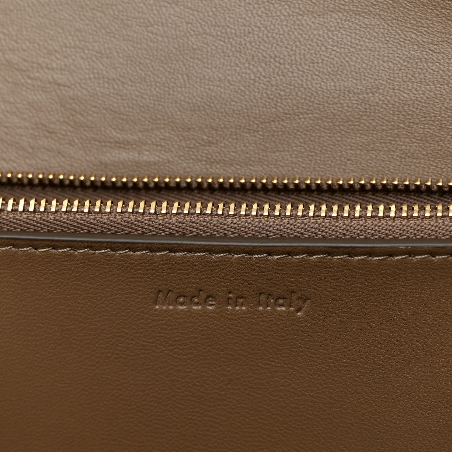 Liege Calfskin Medium Classic Box Flap Bag Taupe