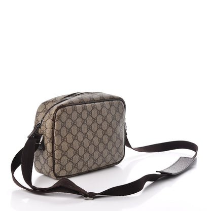 Gucci GG Plus Monogram Shoulder Bag Dark Brown 3 of 12