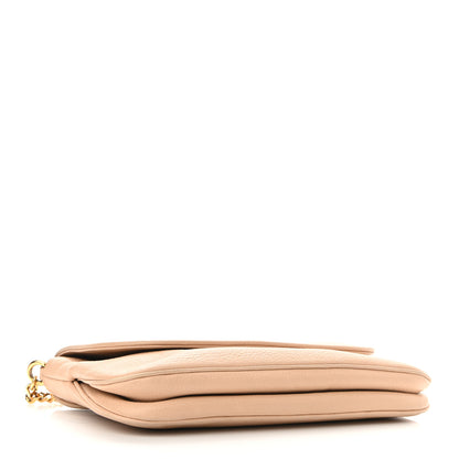 Gucci Calfskin Medium 1973 Chain Shoulder Bag Camelia 4 of 12