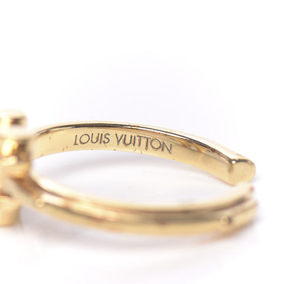Louis Vuitton LV And Me Hashtag Ring M Gold 6 of 7