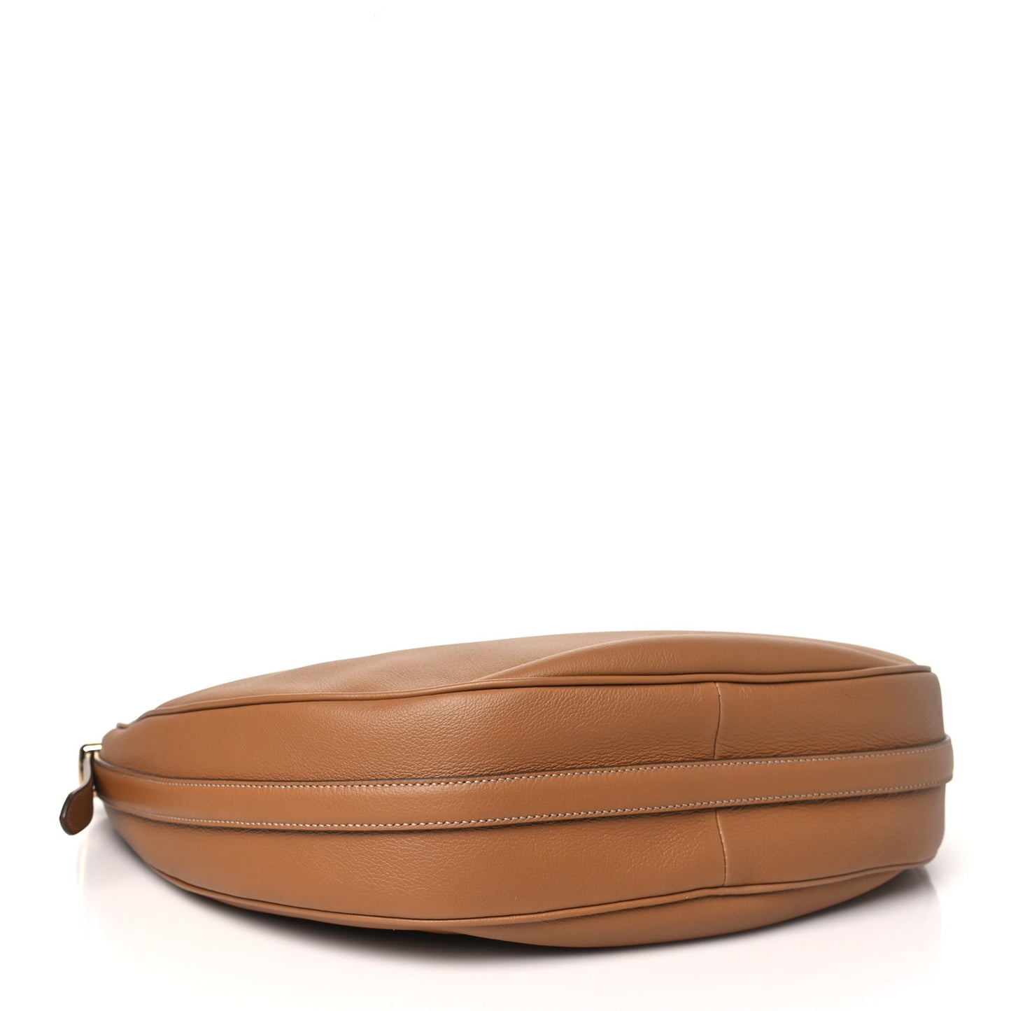 Soft Calfskin Large Shoulder Bag Caramel