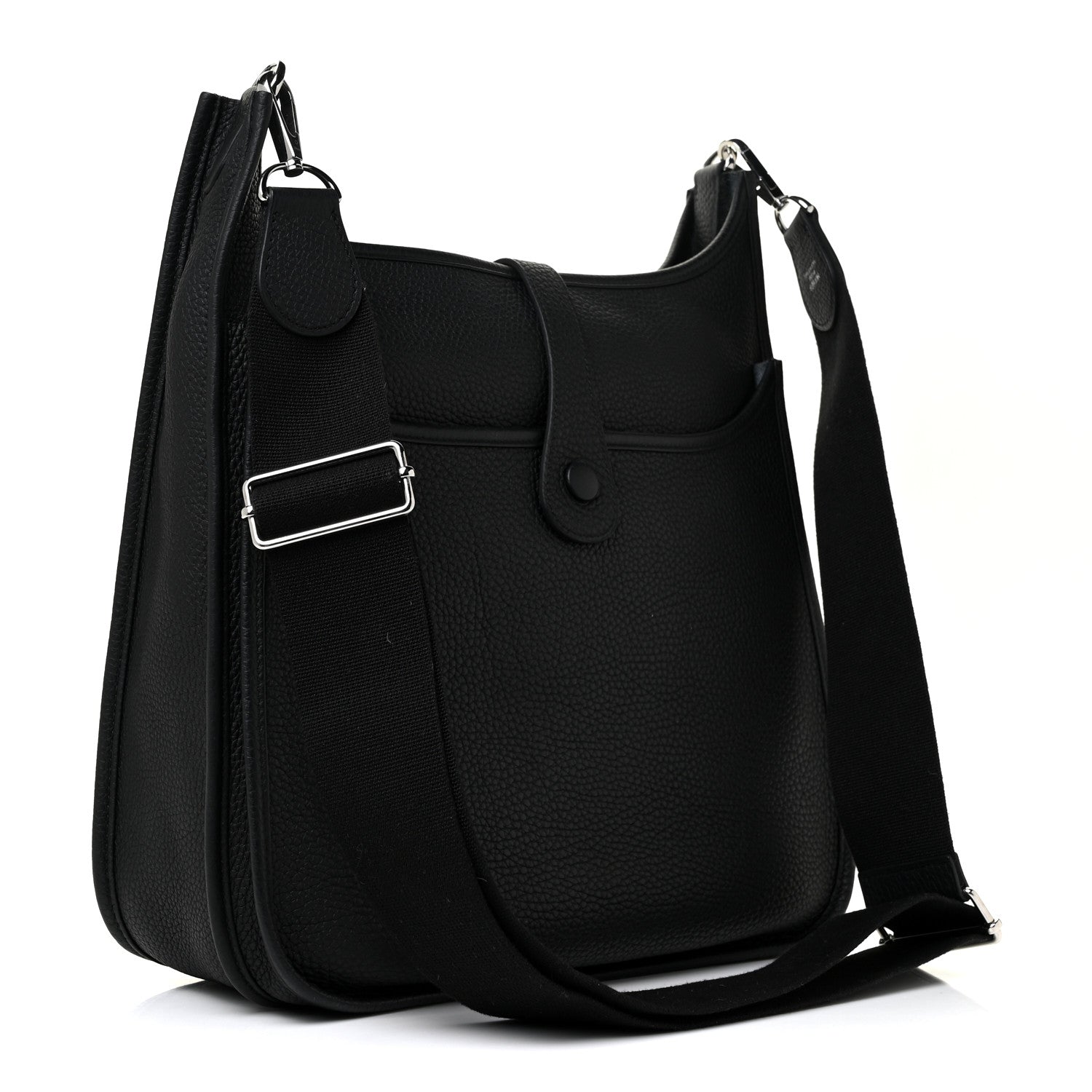 Hermes Taurillon Clemence Evelyne III GM Black 3 of 10