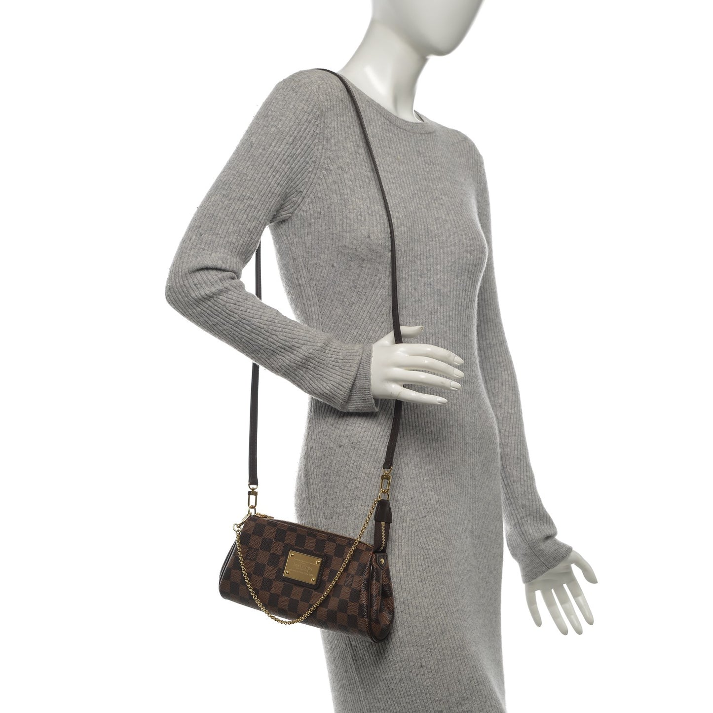 Damier Ebene Eva Clutch
