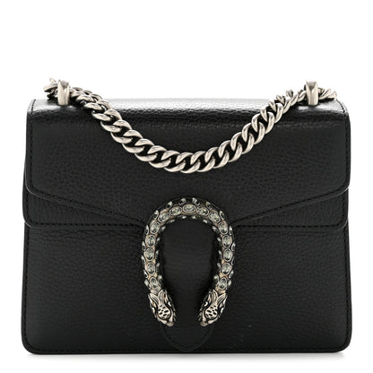 Gucci Calfskin Mini Dionysus Shoulder Bag Black 1 of 11